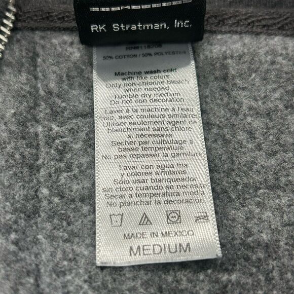 Harley-Davidson Sweatshirt Women’s Size M Gray New York Full Zip Woodstock NY - Picture 6 of 11